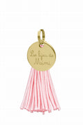 MÉDAILLE POMPON DORÉ PERFECT PINK