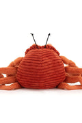 PELUCHE COQUILLAGES CRABE