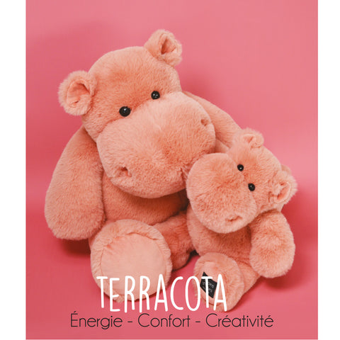 PELUCHE HIP POP 25 CM TERRACOTTA