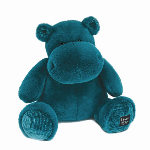 PELUCHE HIP POP 40 CM BLEU CANARD