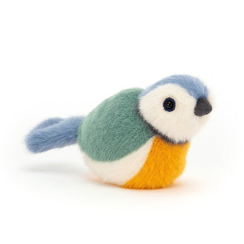 PELUCHE OISEAUX MESANGE BLEUE