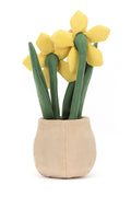 PELUCHE PLANTES EN POT JONQUILLES