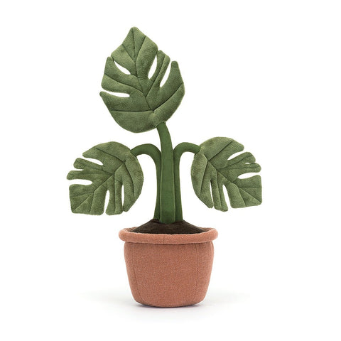 PELUCHE PLANTES EN POT MONSTERA