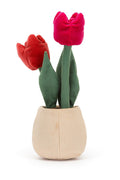 PELUCHE PLANTES EN POT TULIPES