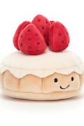 PELUCHE SNACKS TARTE AUX FRAISES