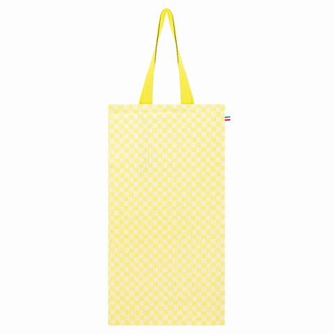 SAC A PAIN DAMIER CITRON