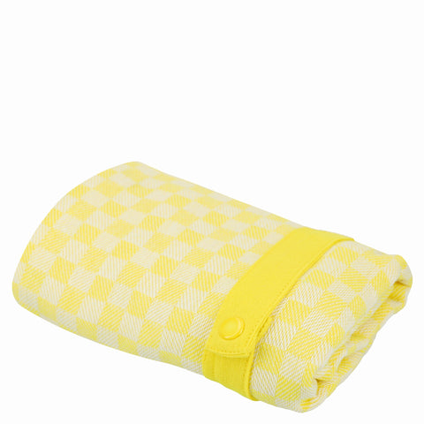 SAC A PROVISIONS DAMIER CITRON